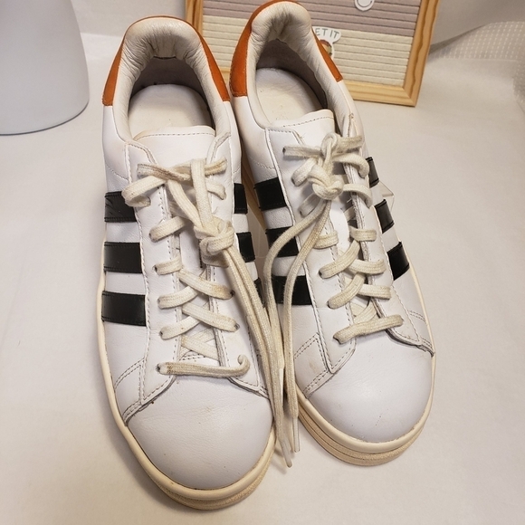 Adidas Y-3 Hicho Sneakes White Red 7 1/2 - Picture 2 of 10